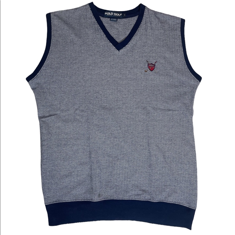 Men’s Polo Golf sweater sz L